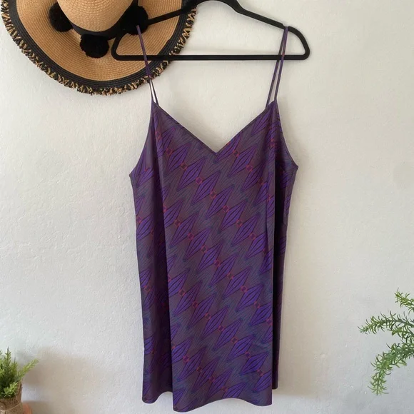 Savage x Fenty Purple Night Star Chaser Satin Slip Chemise - Picture 3 of 14